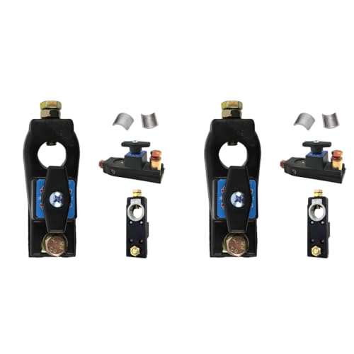 STHIRA® 12V 24V Battery Disconnect Mechanical Switch Prevents Drain Maintenance Manual Cut-Off For Vehicles Trucks Motorcycles 8 Way RVs Boats Black 2PCS STHIRA® 12V 24V Battery Disconnect Mechanical Switch Prevents Drain Maintenance Manual Cut-Off For Vehicles Trucks Motorcycles 8 Way RVs Boats Black 2PCS